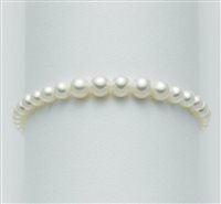 Bracciale Miluna Donna BRACC. PERLE BOULE E FANTASIA in Oro bianco Perla PBR1086V